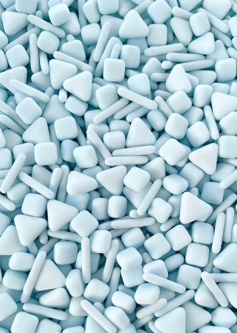 Pastel Blue Matte Mix | Sugar Shapes - US