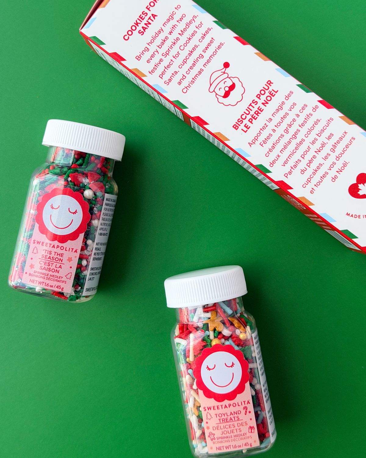 Cookies for Santa Mini Sprinkle Duo