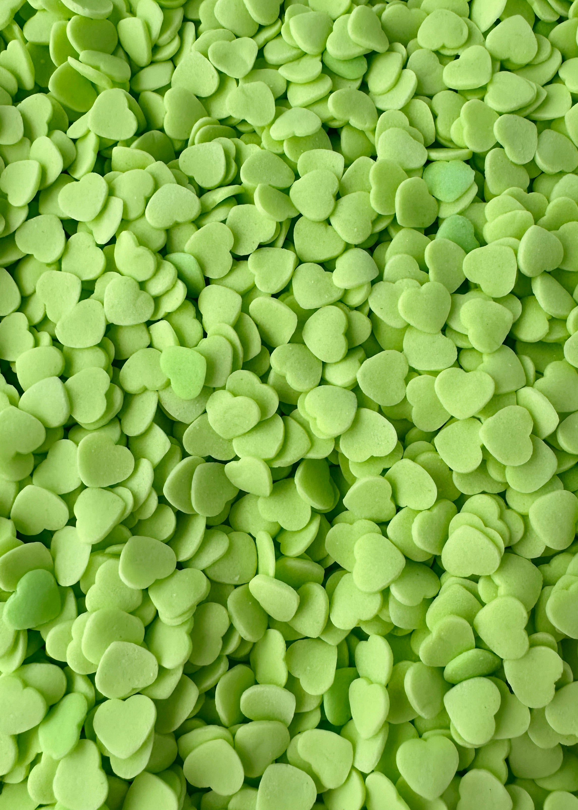 Green Heart Confetti - US