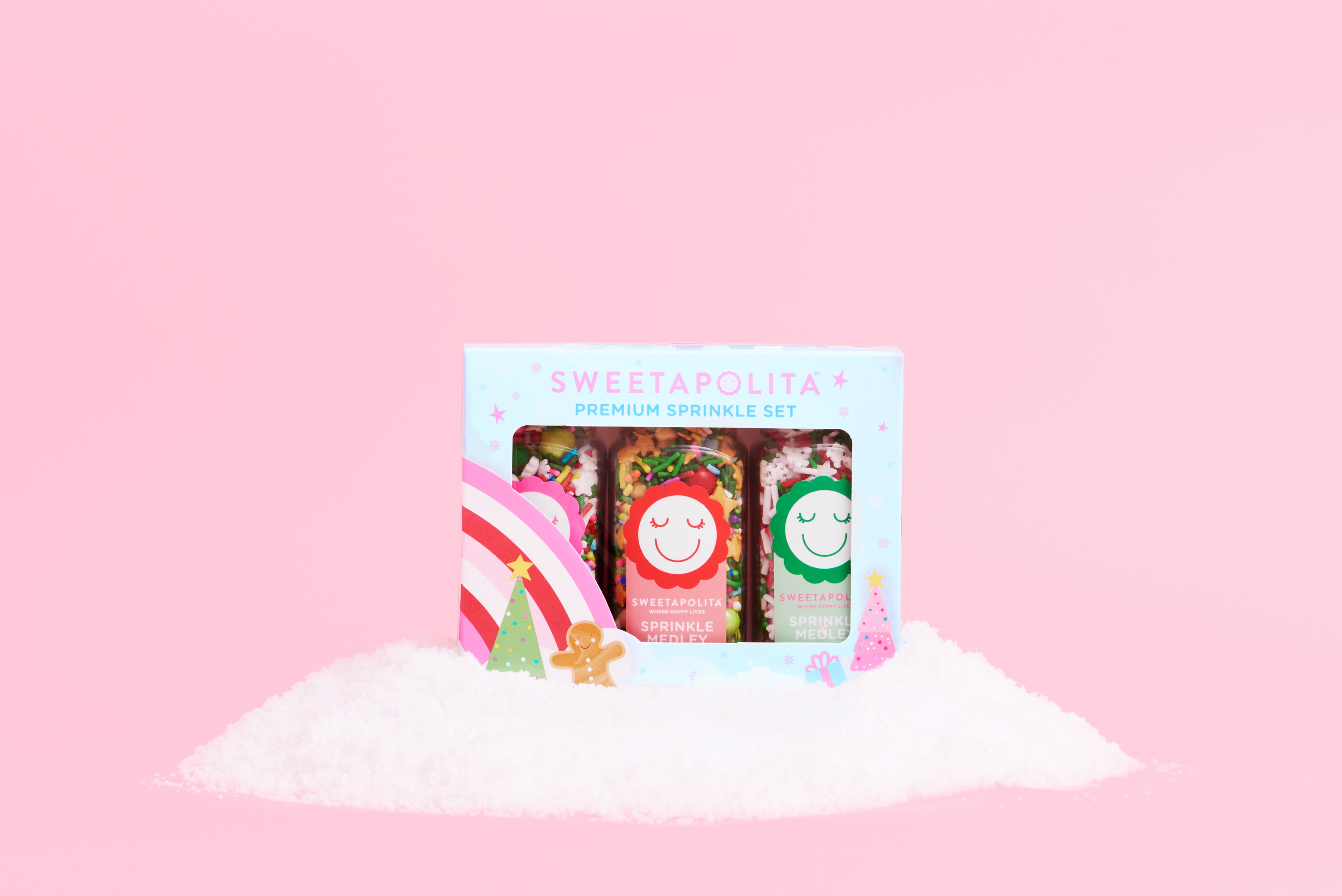 Build Your Own Holiday Sprinkle Set - 3 X 4oz Bottles