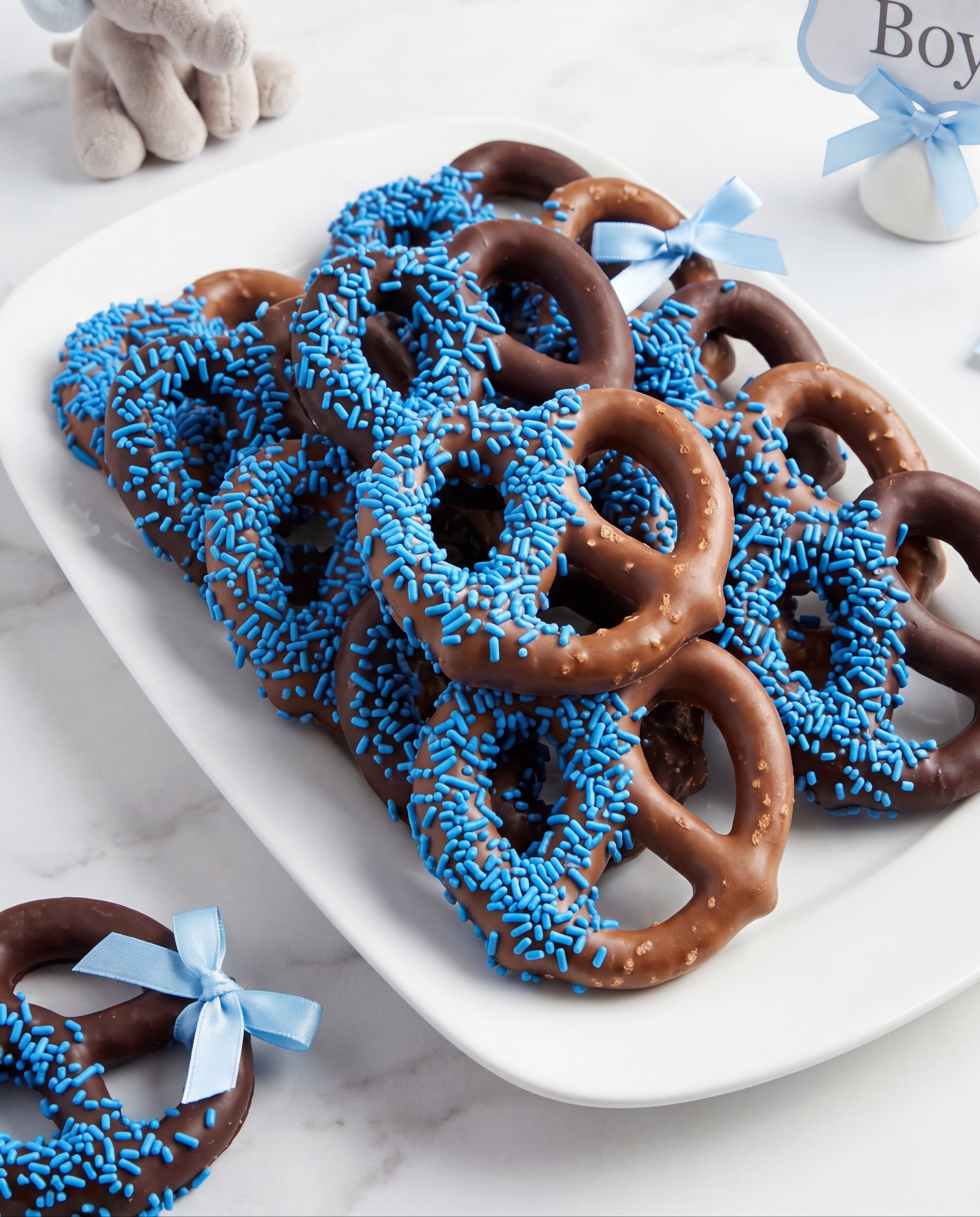 Natural Blue Crunchy Sprinkles