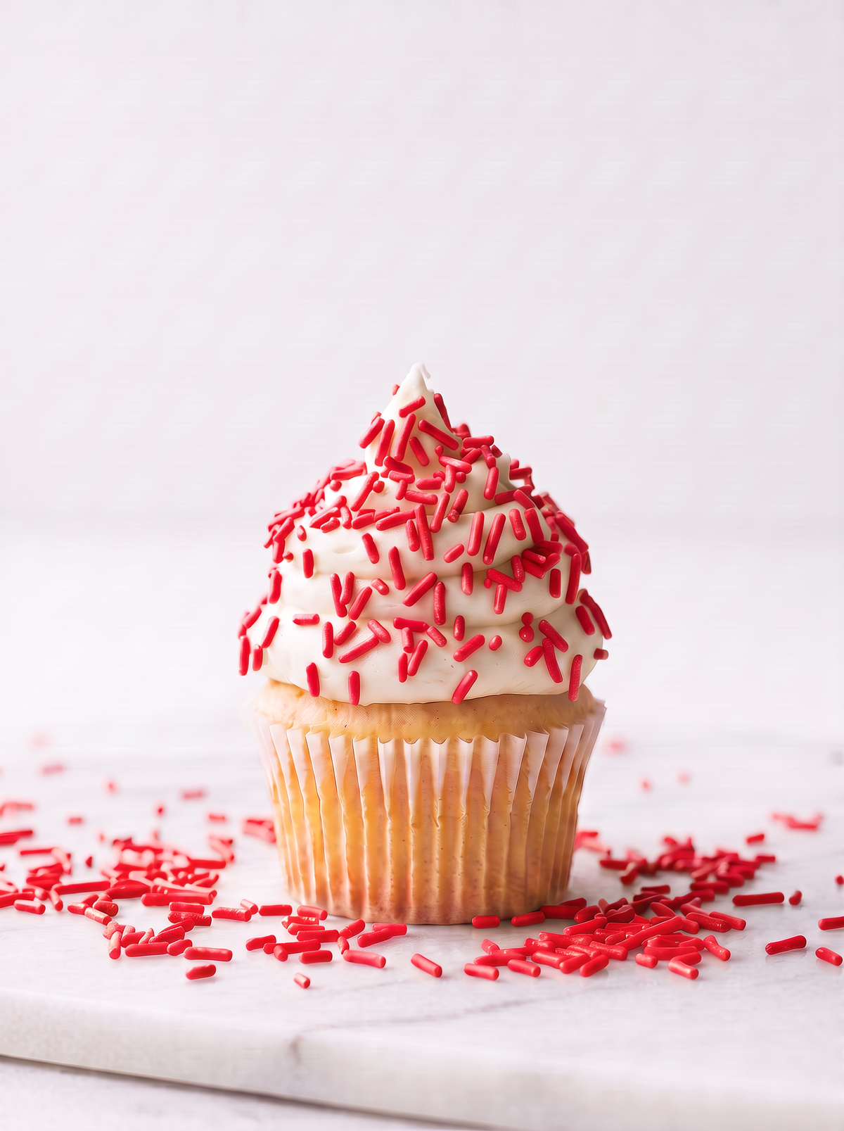 Natural Red Crunchy Sprinkles