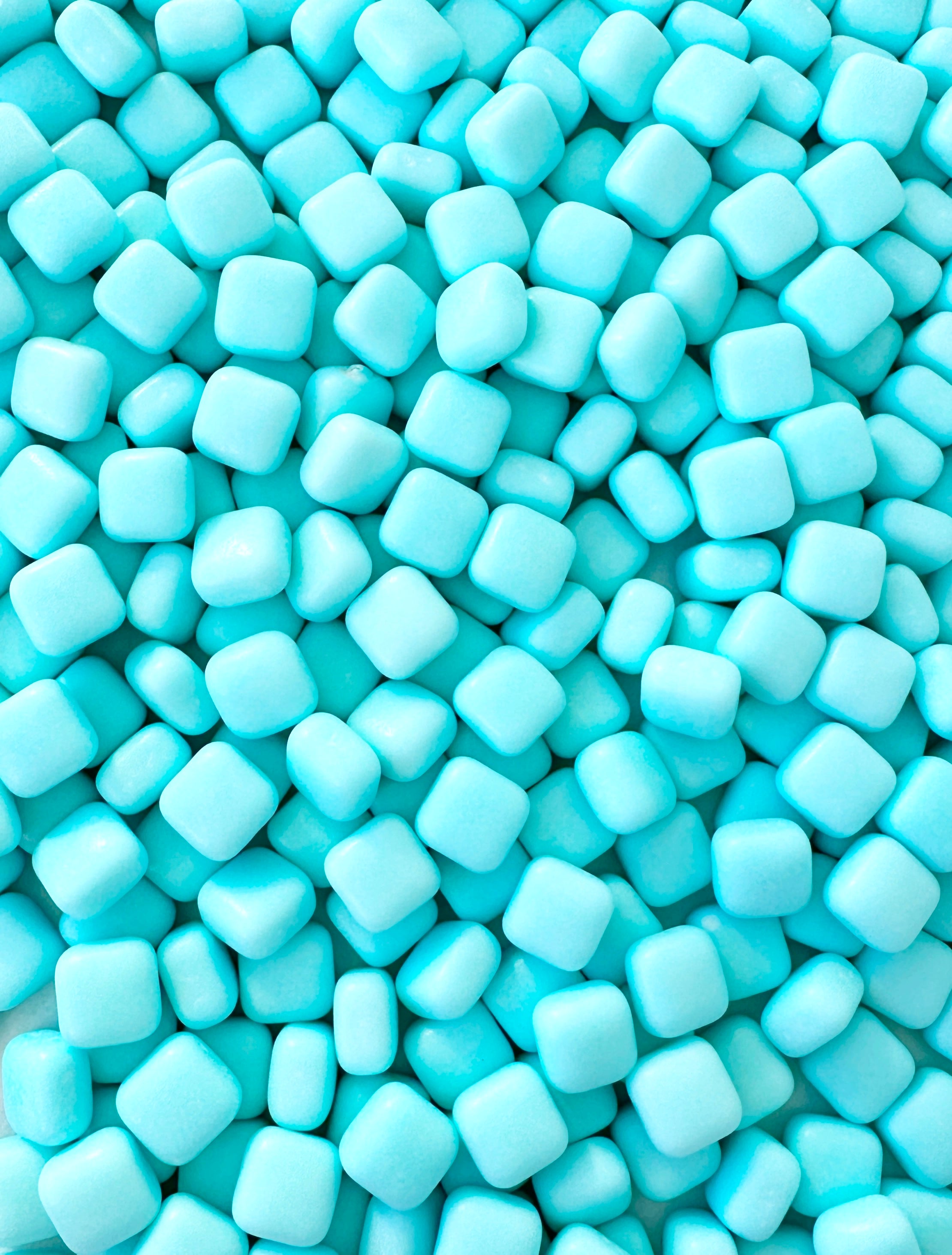 Blue Polished Squares | Sugar Shapes - US