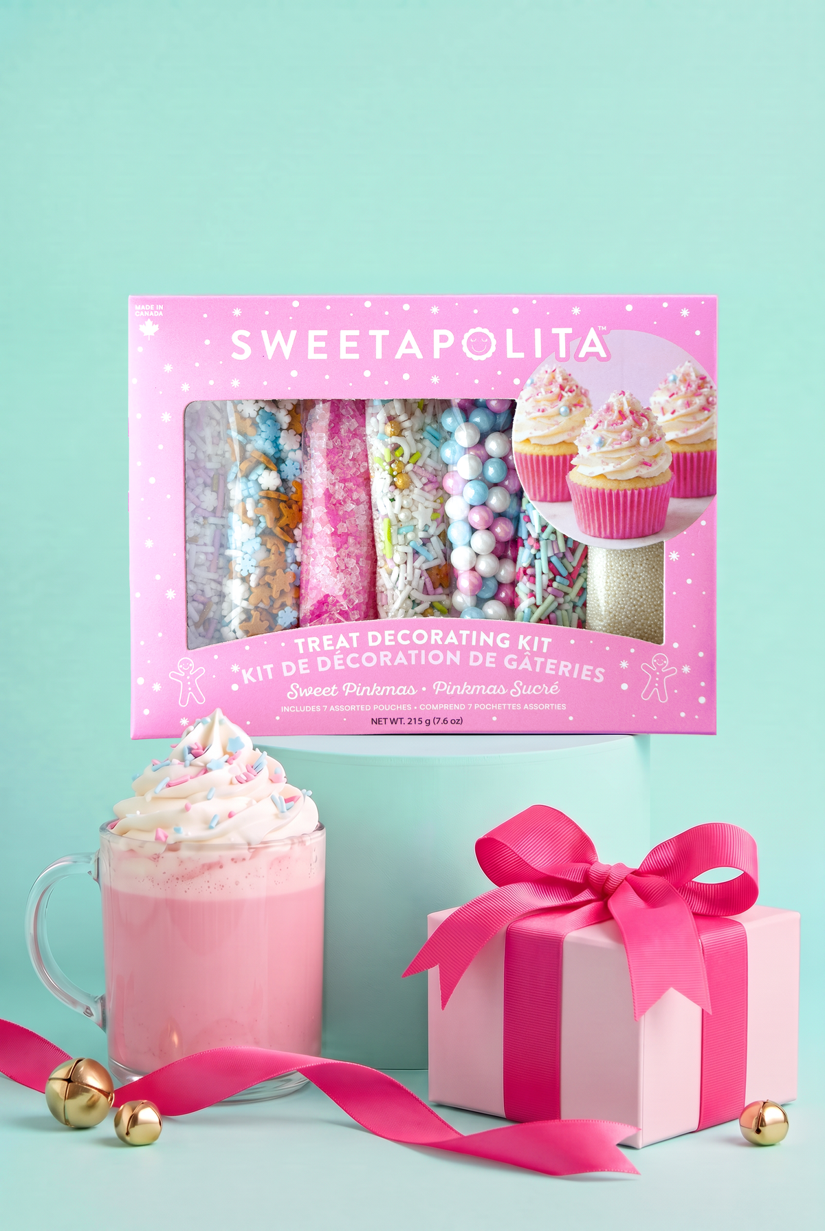 Sweet Pinkmas Treat Decorating Kit