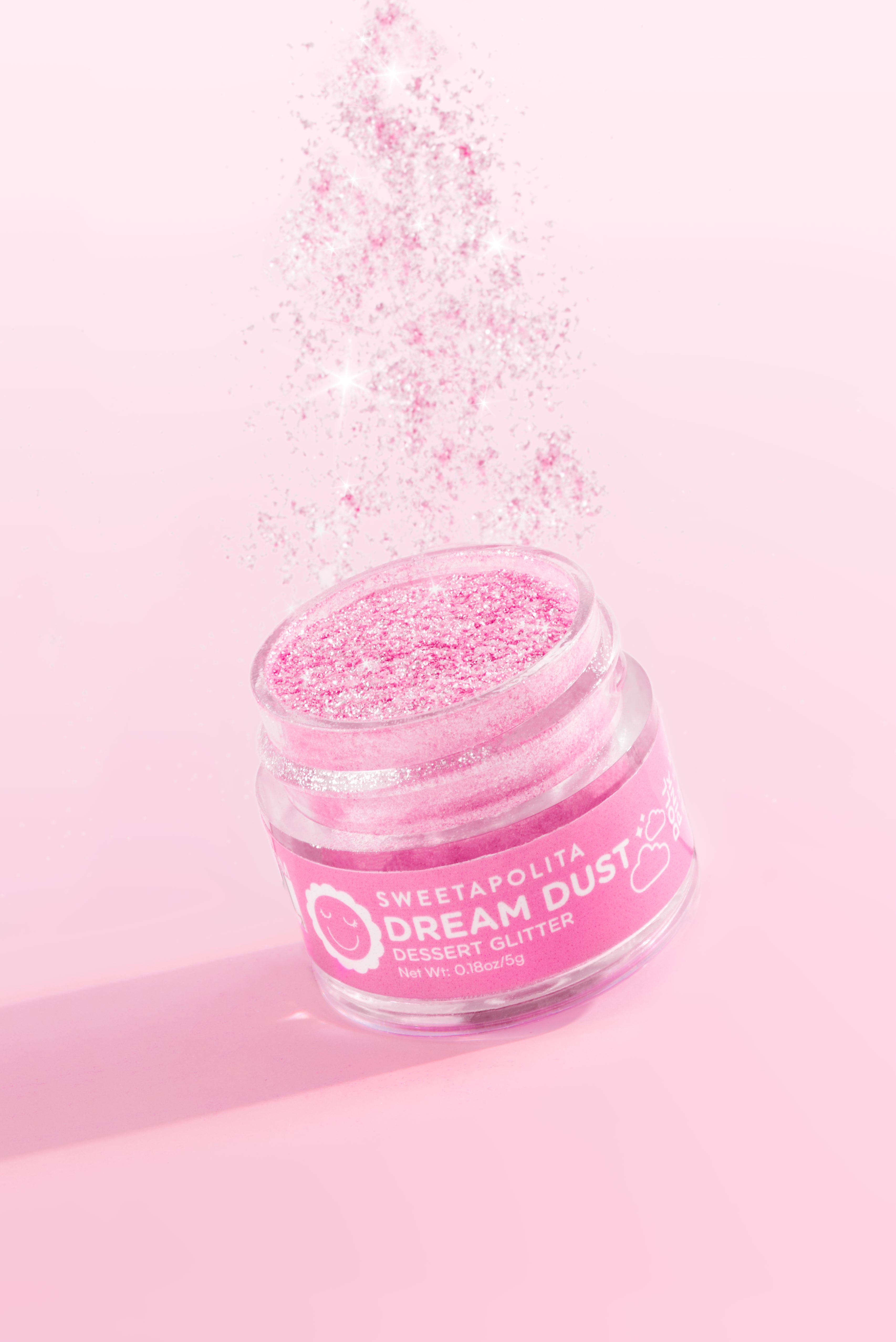 Doll Pink  Dream Dust Edible Dessert Glitter - US