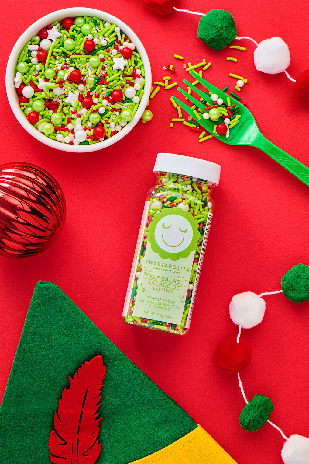 Elf Salad Sprinkle Medley Bulk - Sweetapolita