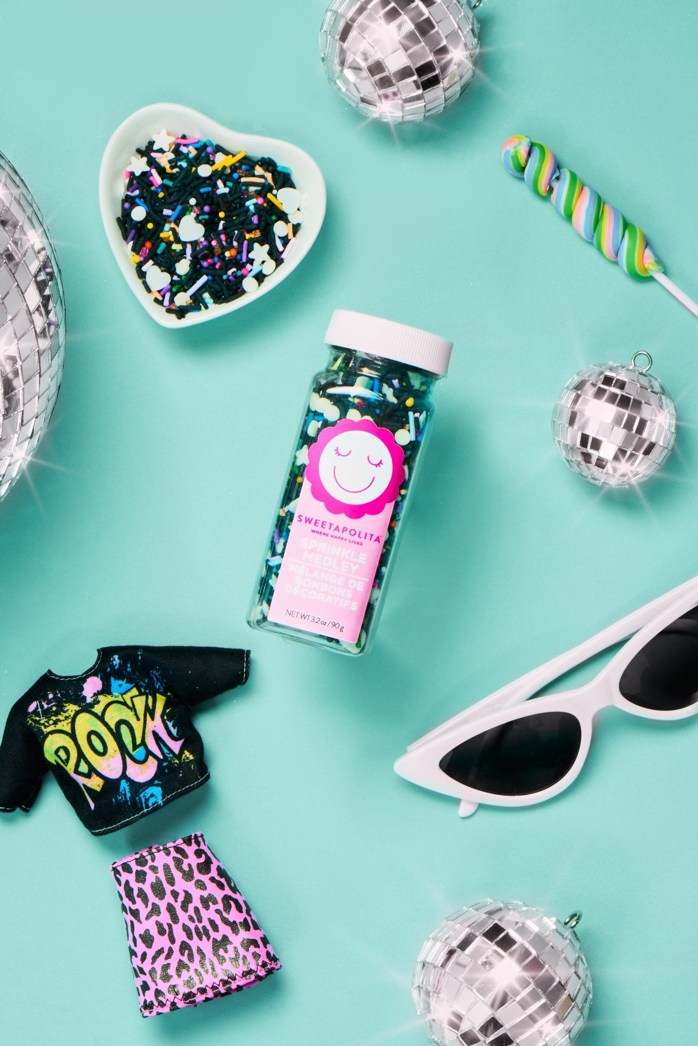 Graffiti Hearts Sprinkle Medley - Sweetapolita