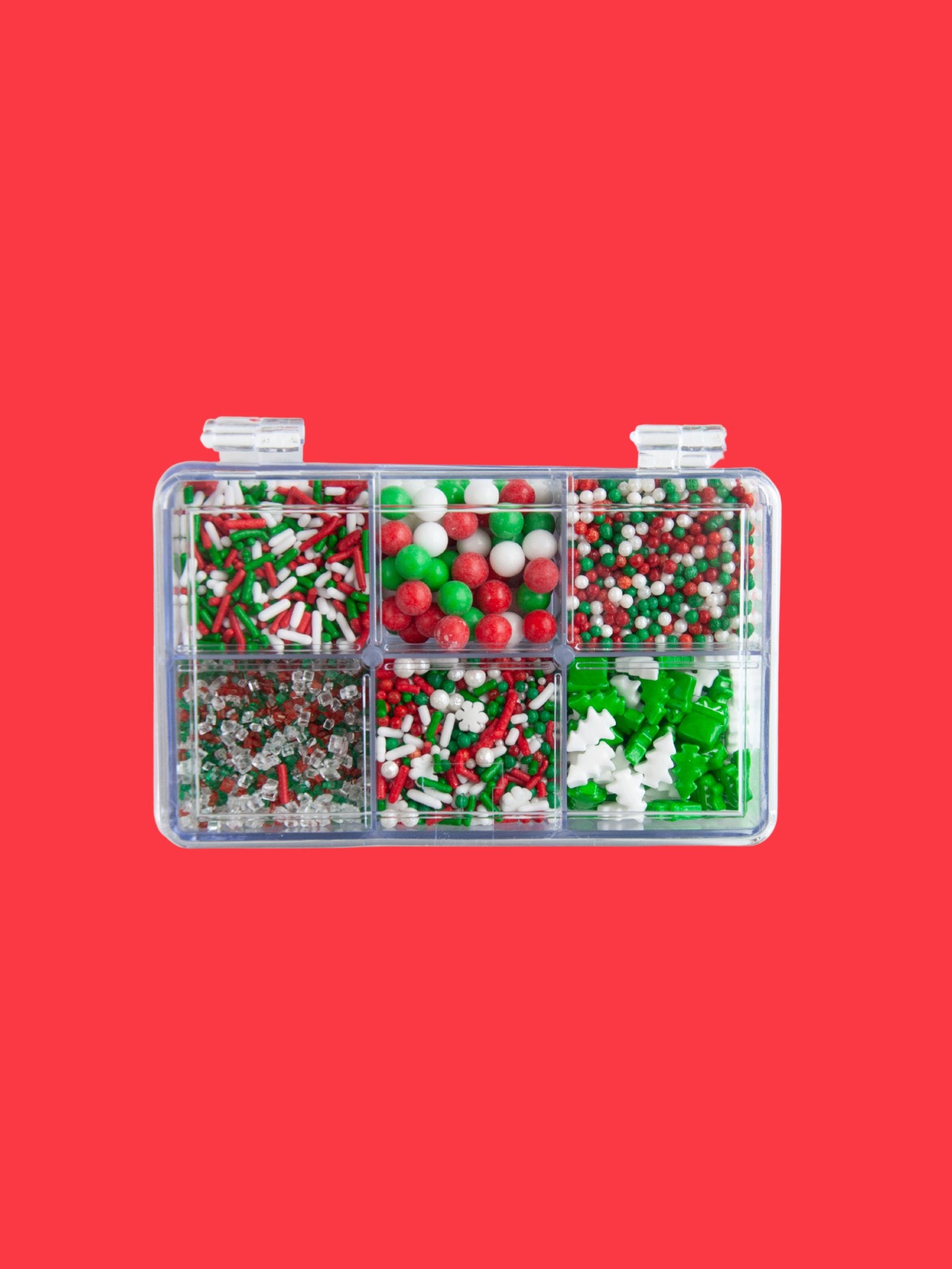 Joyful + Jolly Mini Assorted Sprinkle Box - CA - Sweetapolita