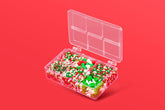 Joyful + Jolly Mini Assorted Sprinkle Box - CA - Sweetapolita
