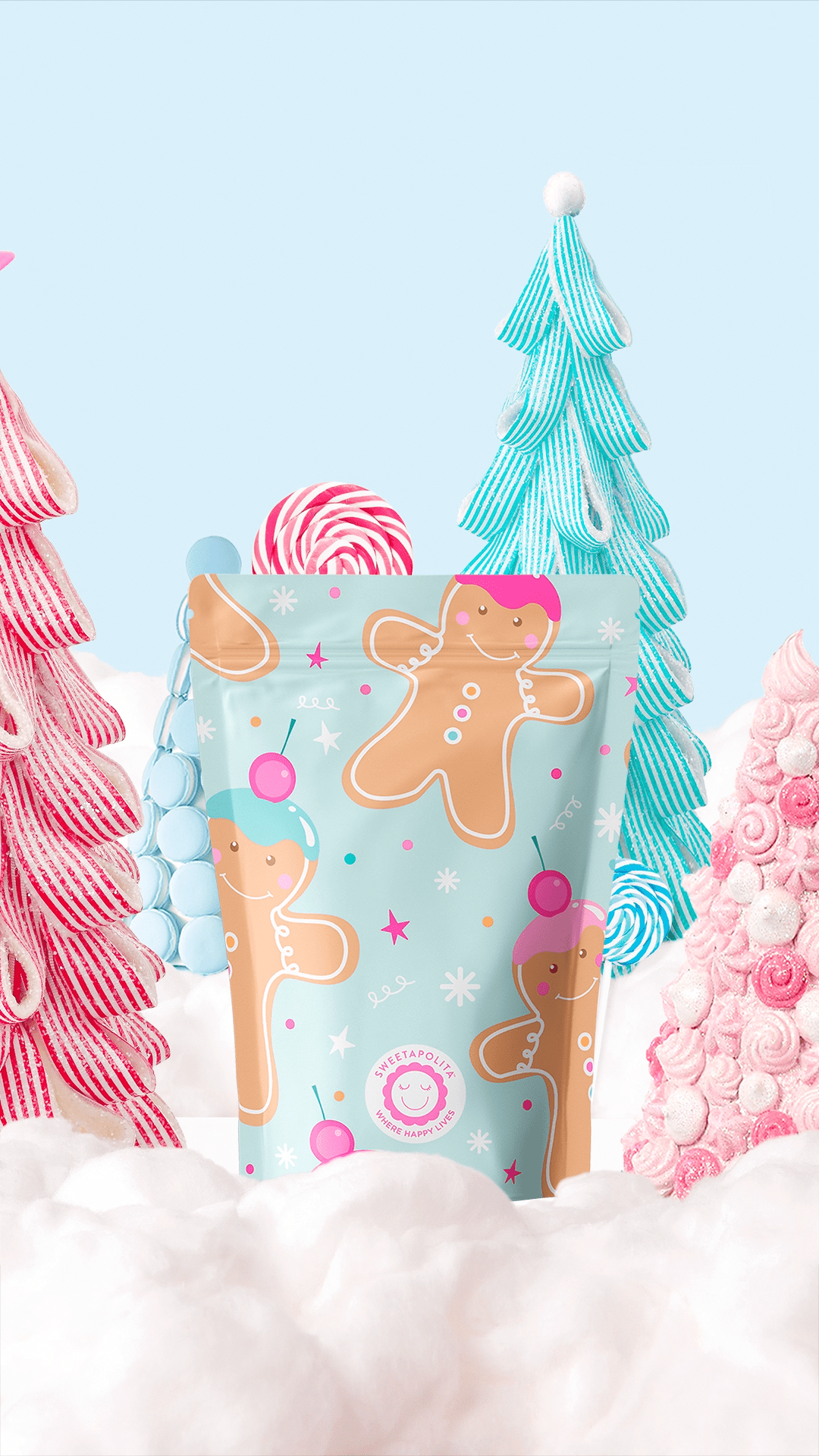 Mini Gingerbread Surprise Bag - Sweetapolita