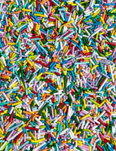 Party Pop Crunchy Sprinkles (Red 3 Free) - Bulk - Sweetapolita