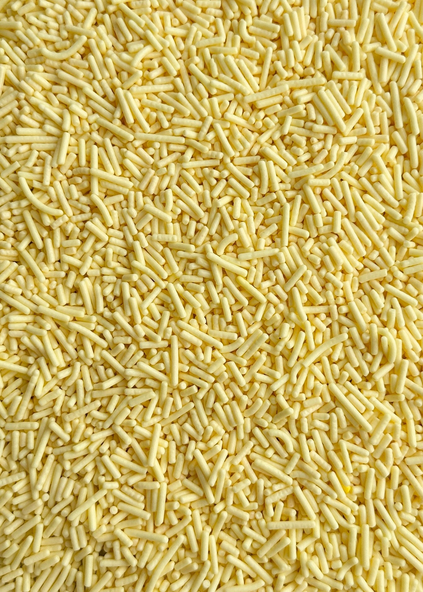 Pastel Yellow Crunchy Sprinkles Bulk - Sweetapolita