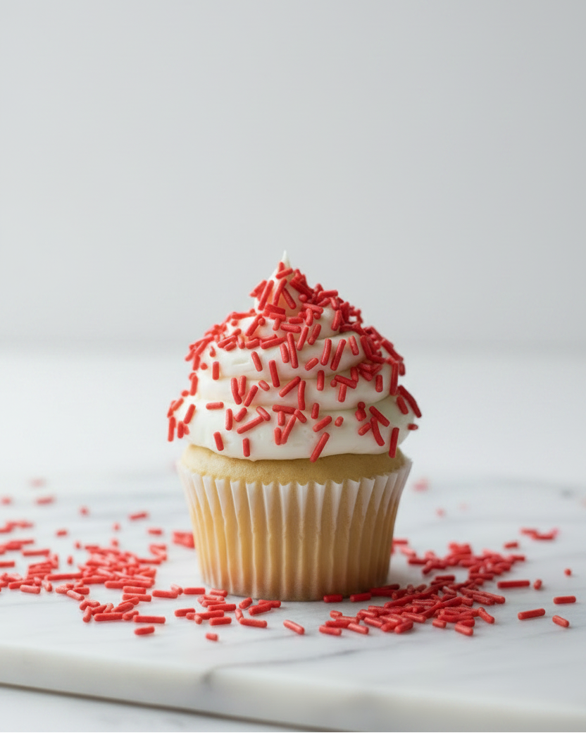 Red Crunchy Sprinkles