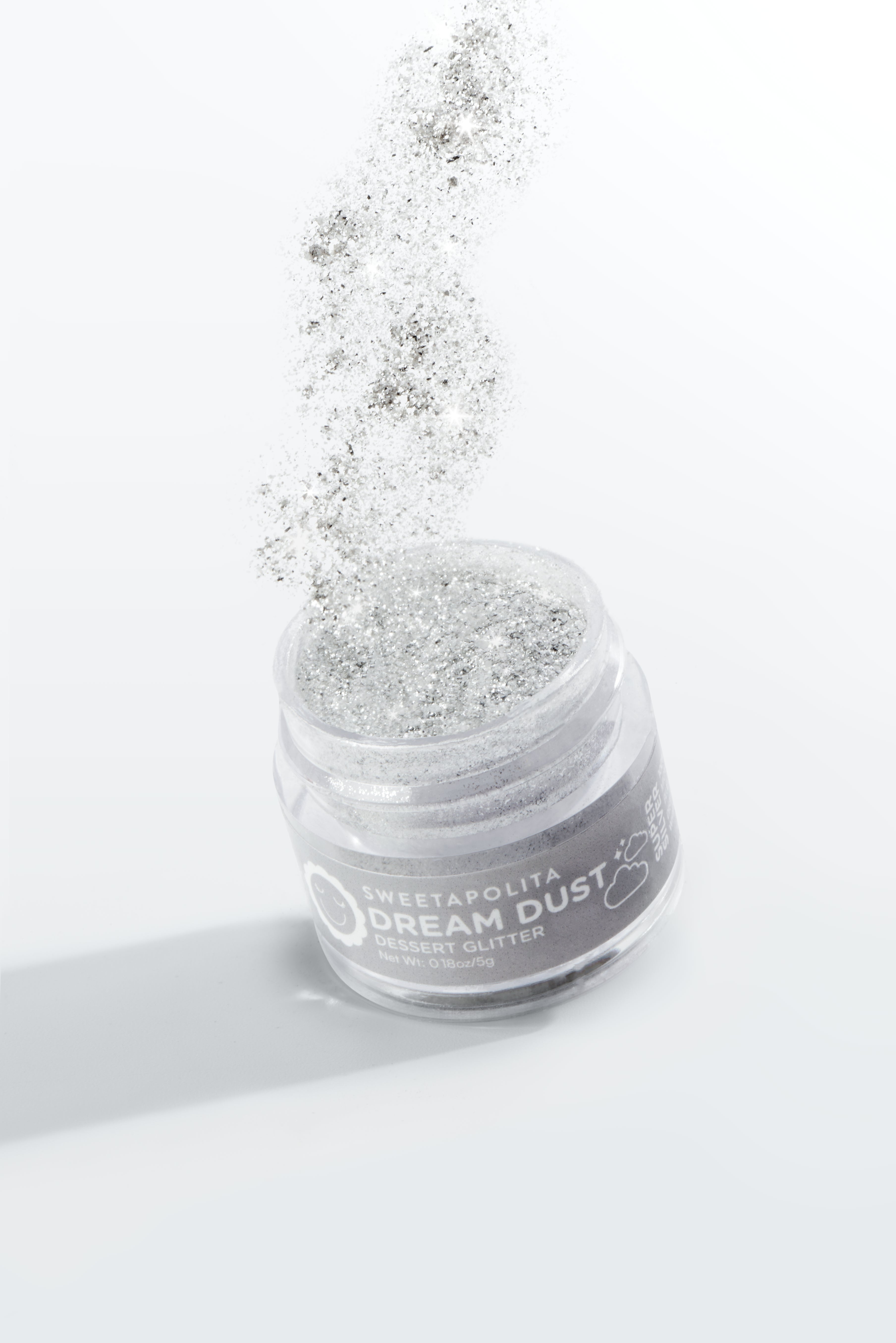 Super Silver  Dream Dust Edible Dessert Glitter - US