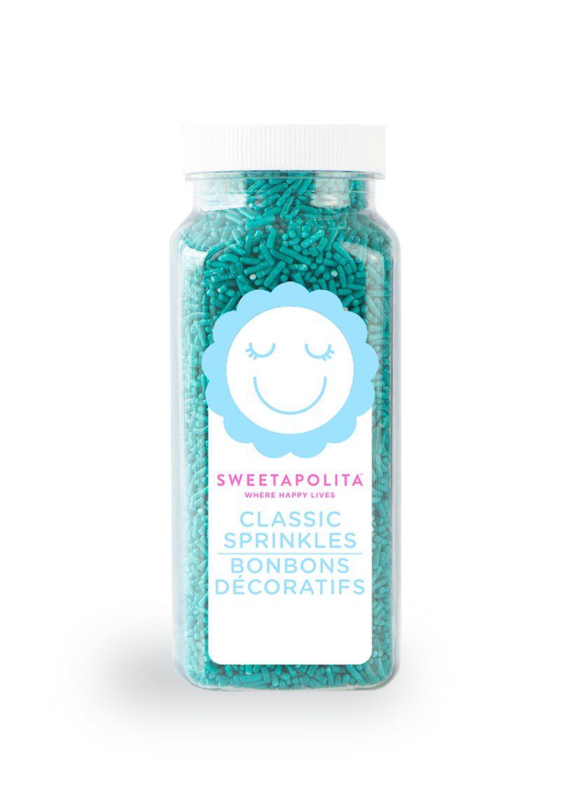 Teal Crunchy Sprinkles - US - Sweetapolita