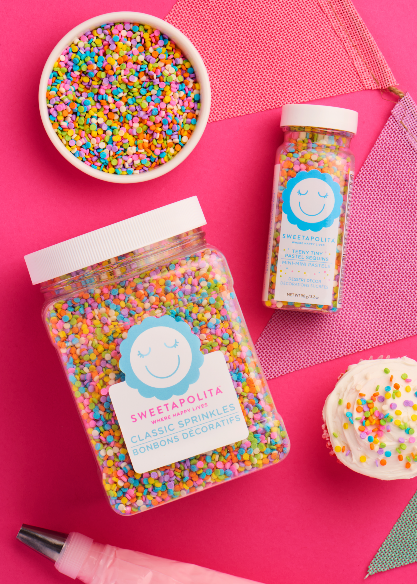 Teeny Tiny Pastel Sequins - Sweetapolita