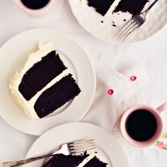 Chocolate Stout Cake with Whipped Vanilla Bean Frosting - Sweetapolita