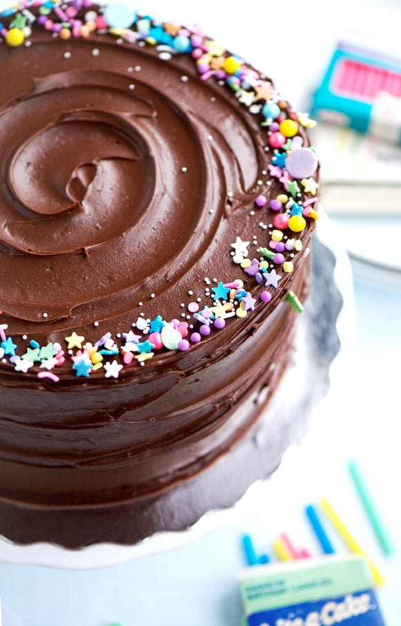 Double Chocolate Party Cake - Sweetapolita