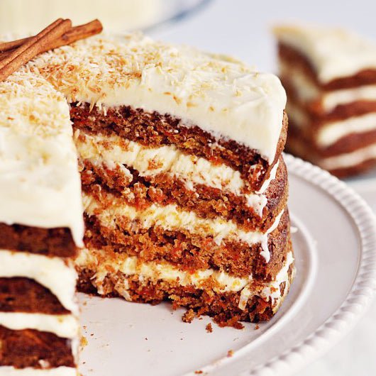 Hawaiian Carrot Cake with Coconut Icing - Sweetapolita