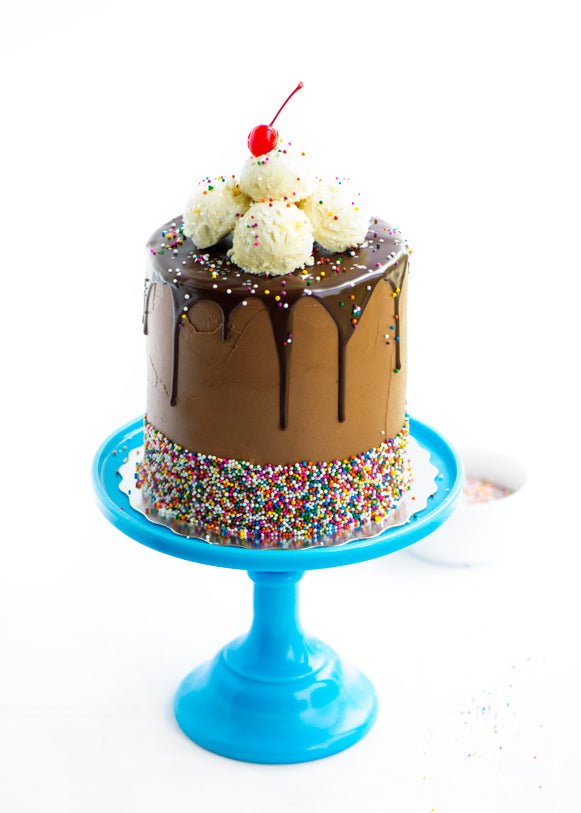 Root Beer Float Layer Cake - Sweetapolita