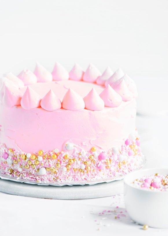 Strawberry Sundae Ice Cream Cake Supreme - Sweetapolita