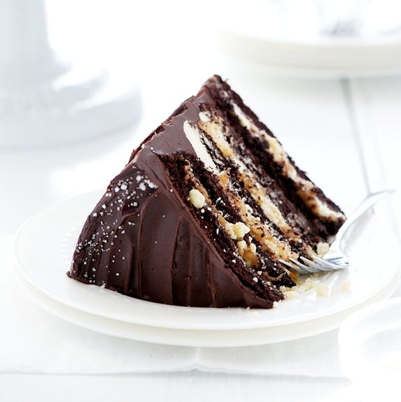 Sweet & Salty Millionaire's Layer Cake - Sweetapolita