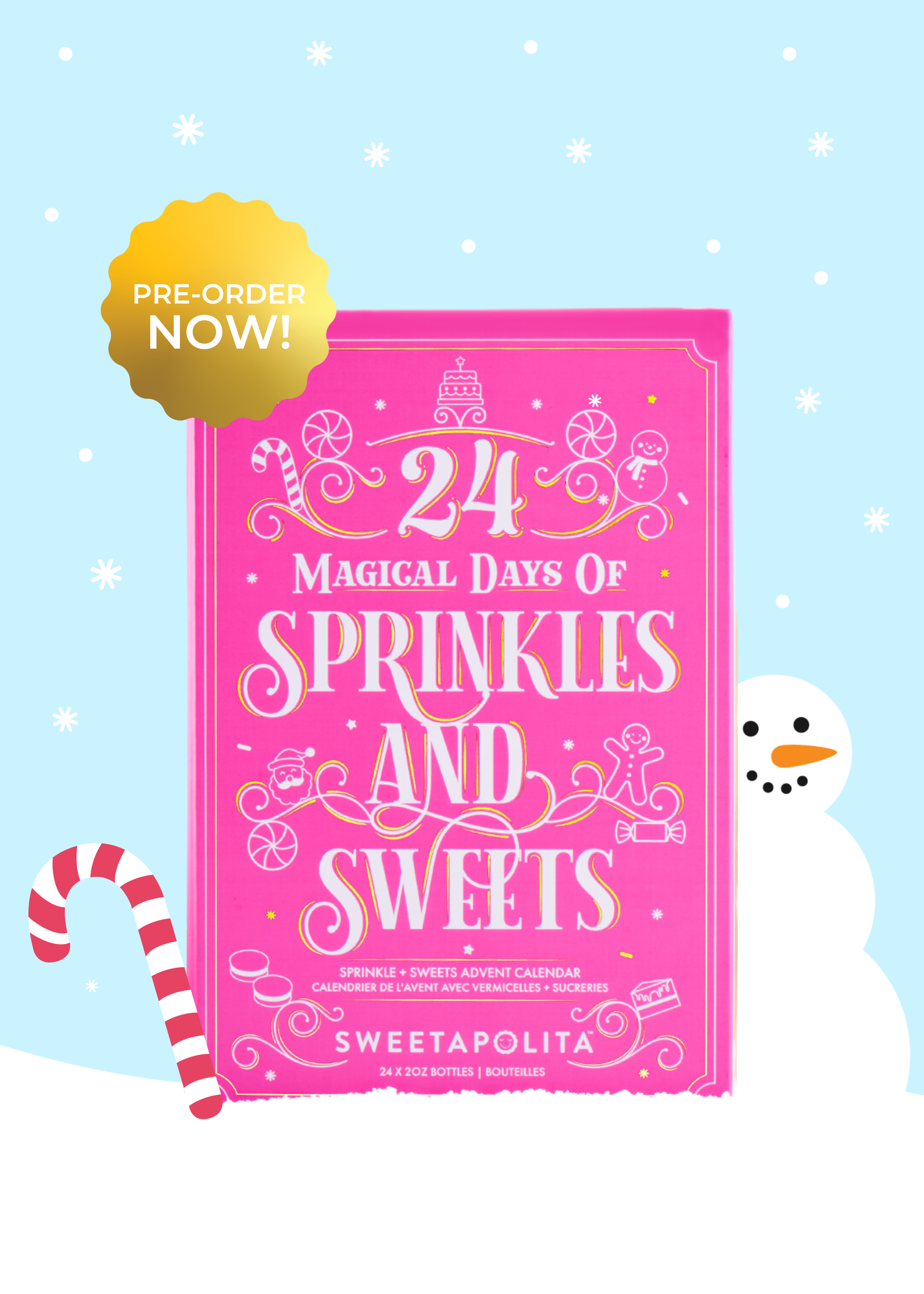 Advent Calendar - 24 Magical Days of Sprinkles and Sweets - US