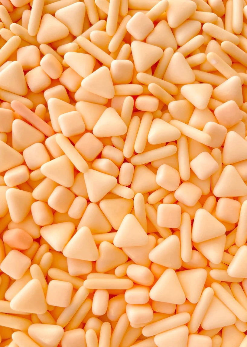 Pastel Peach Matte Mix | Sugar Shapes - US