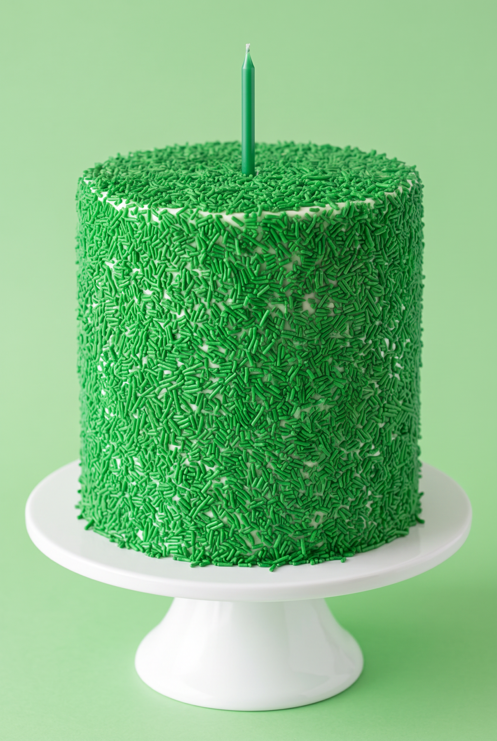 Bright Green Crunchy Sprinkles
