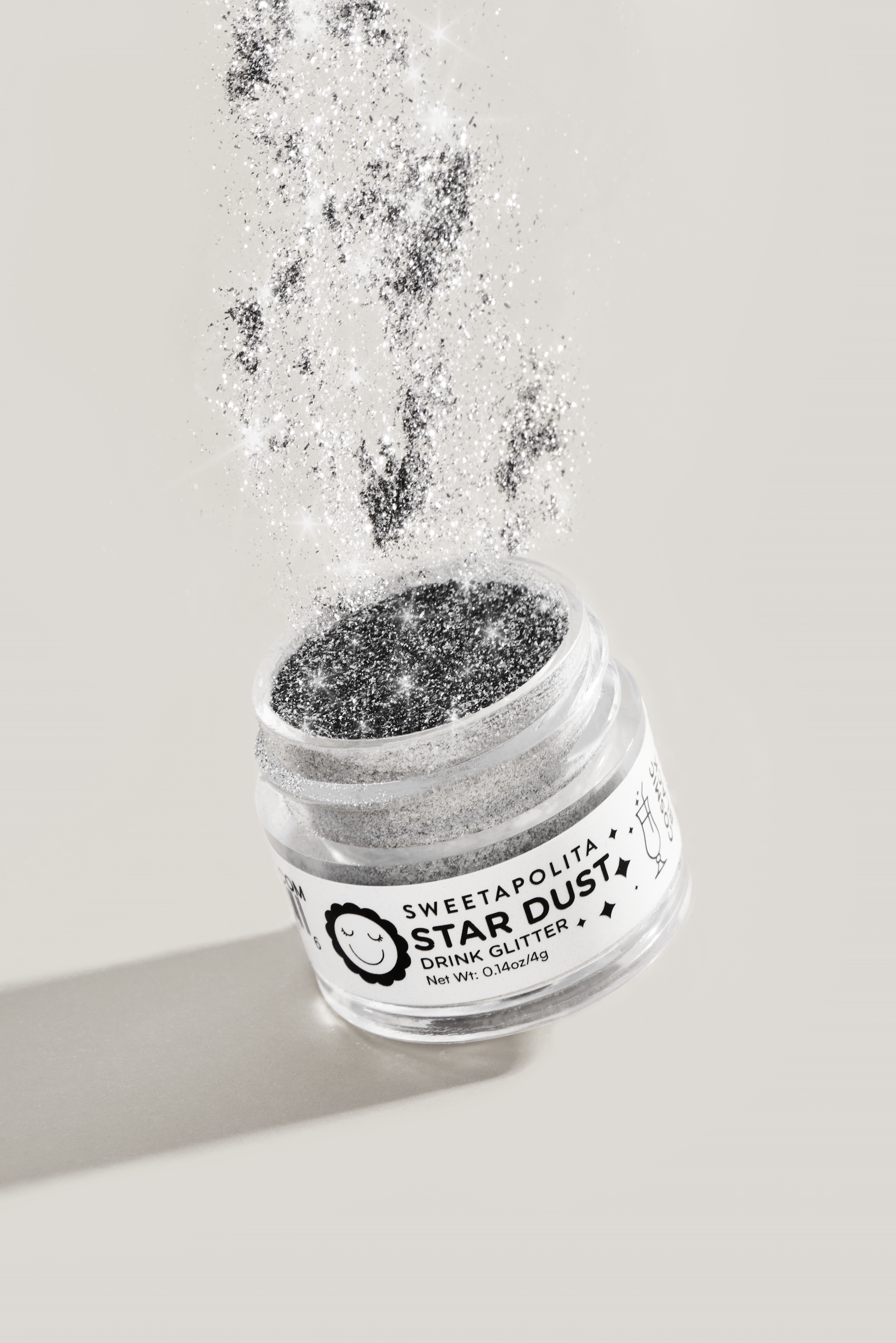 Cosmic Black | Star Dust Edible Drink Glitter - US