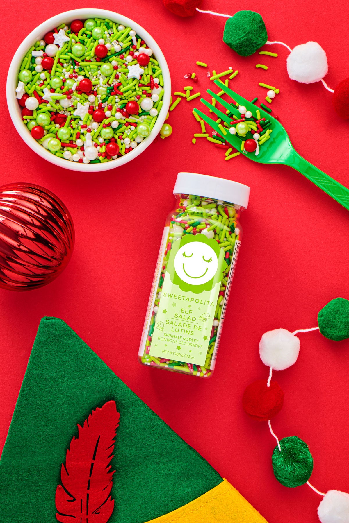 Elf Salad Sprinkle Medley