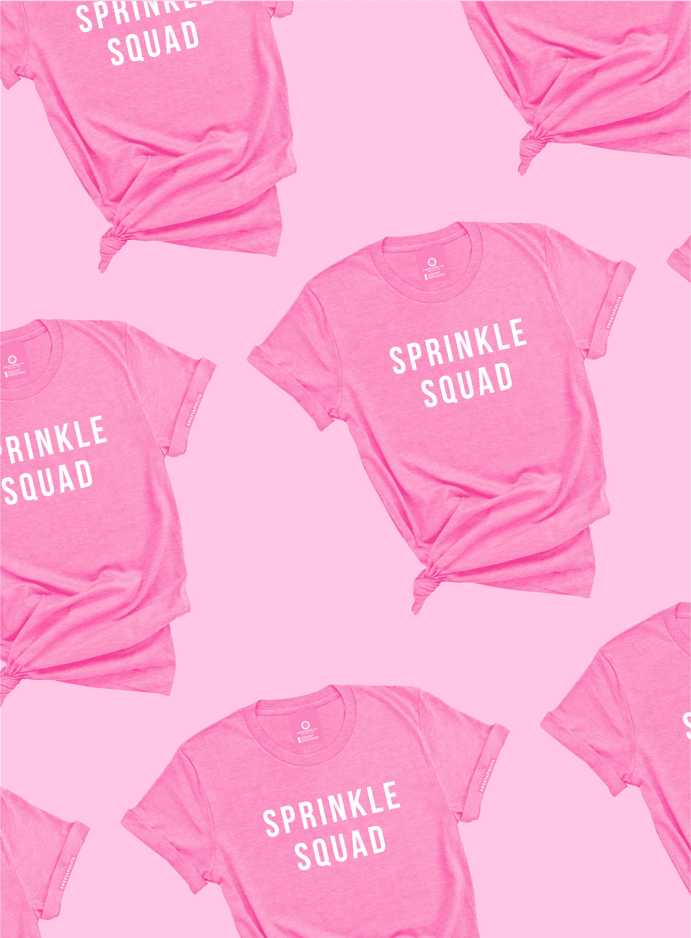 Sprinkle Squad Bubblegum Pink T-Shirt | Unisex