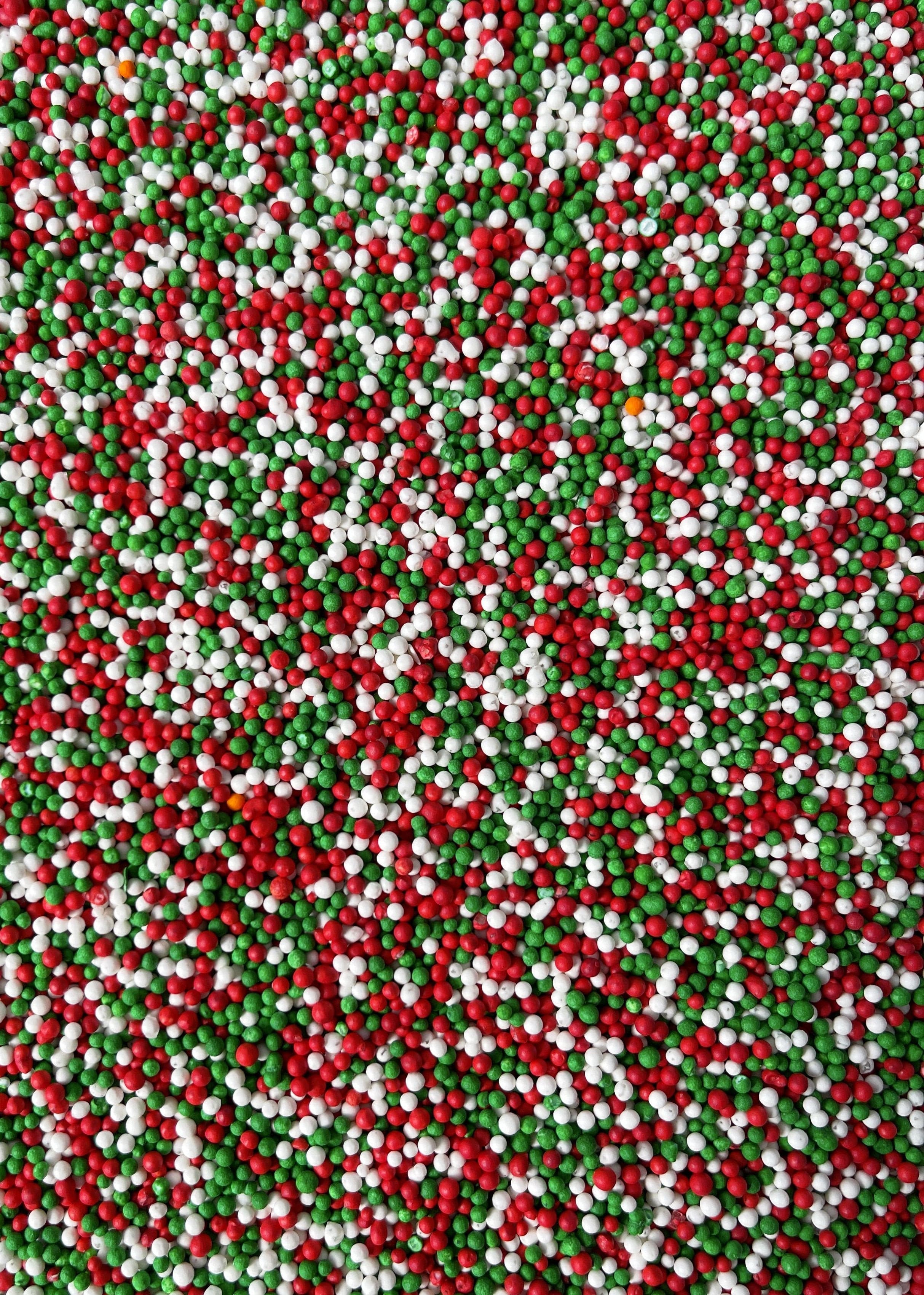 Christmas Nonpareils Bulk