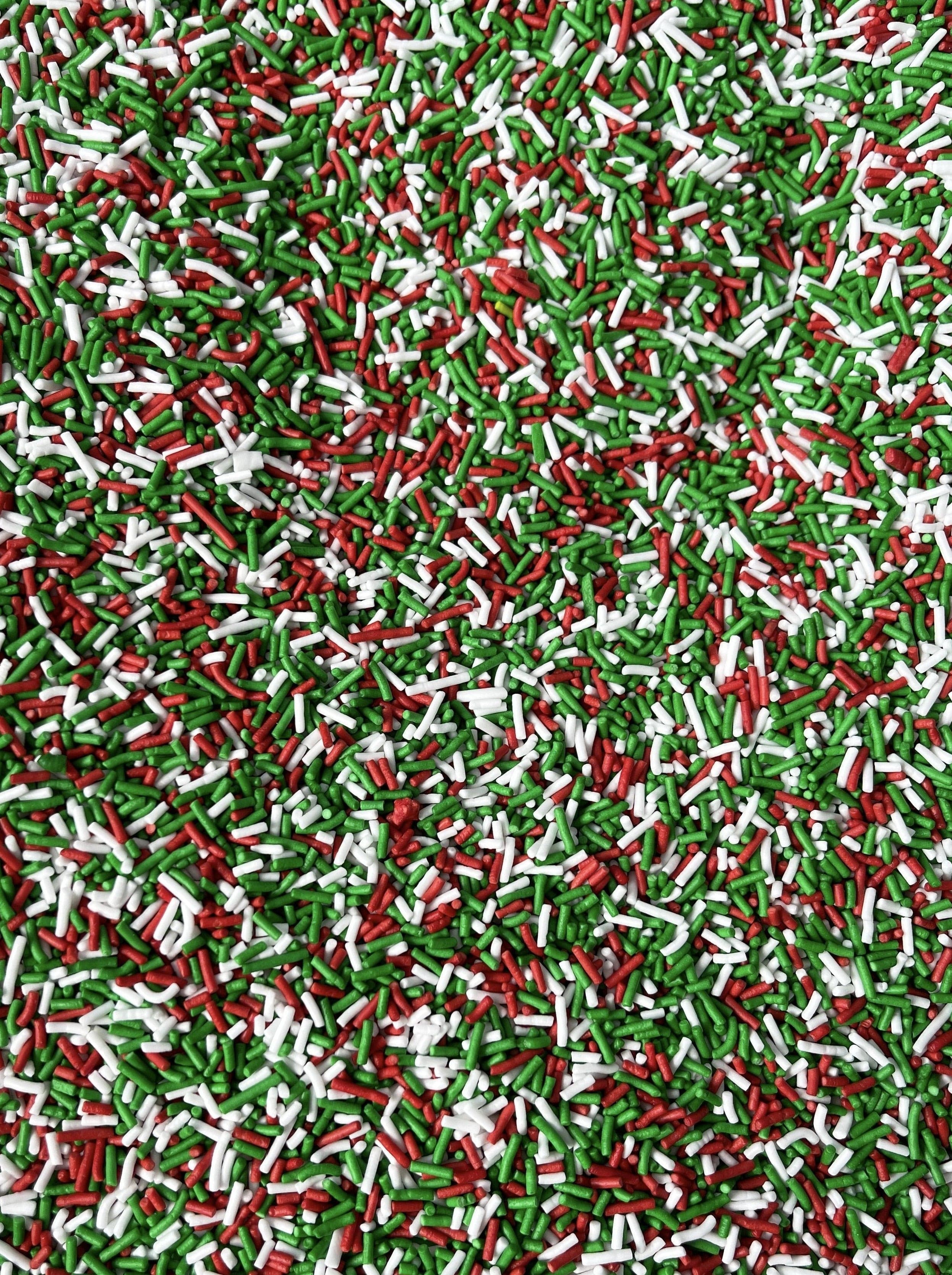 Christmas Crunchy Sprinkles Bulk