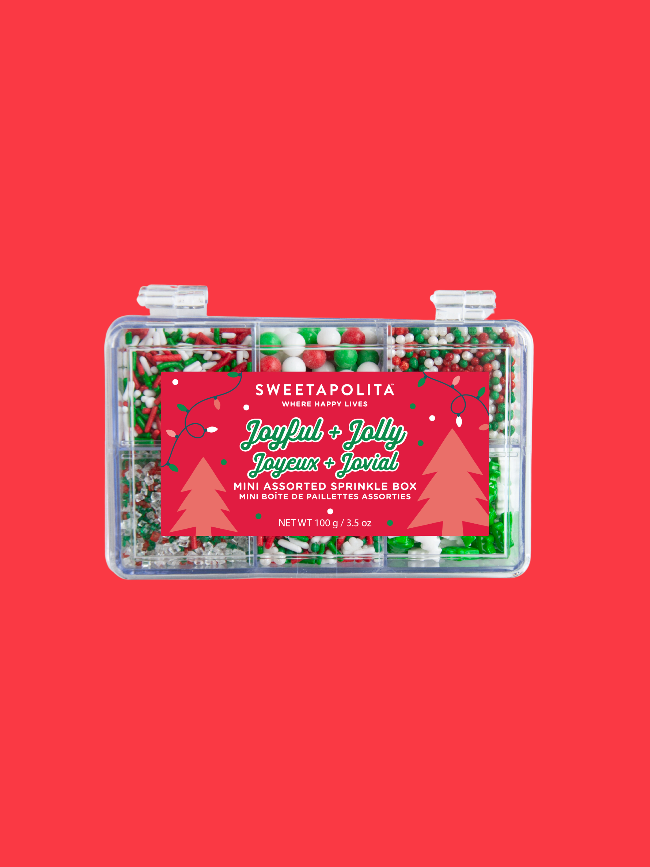 Joyful + Jolly Mini Assorted Sprinkle Box - US