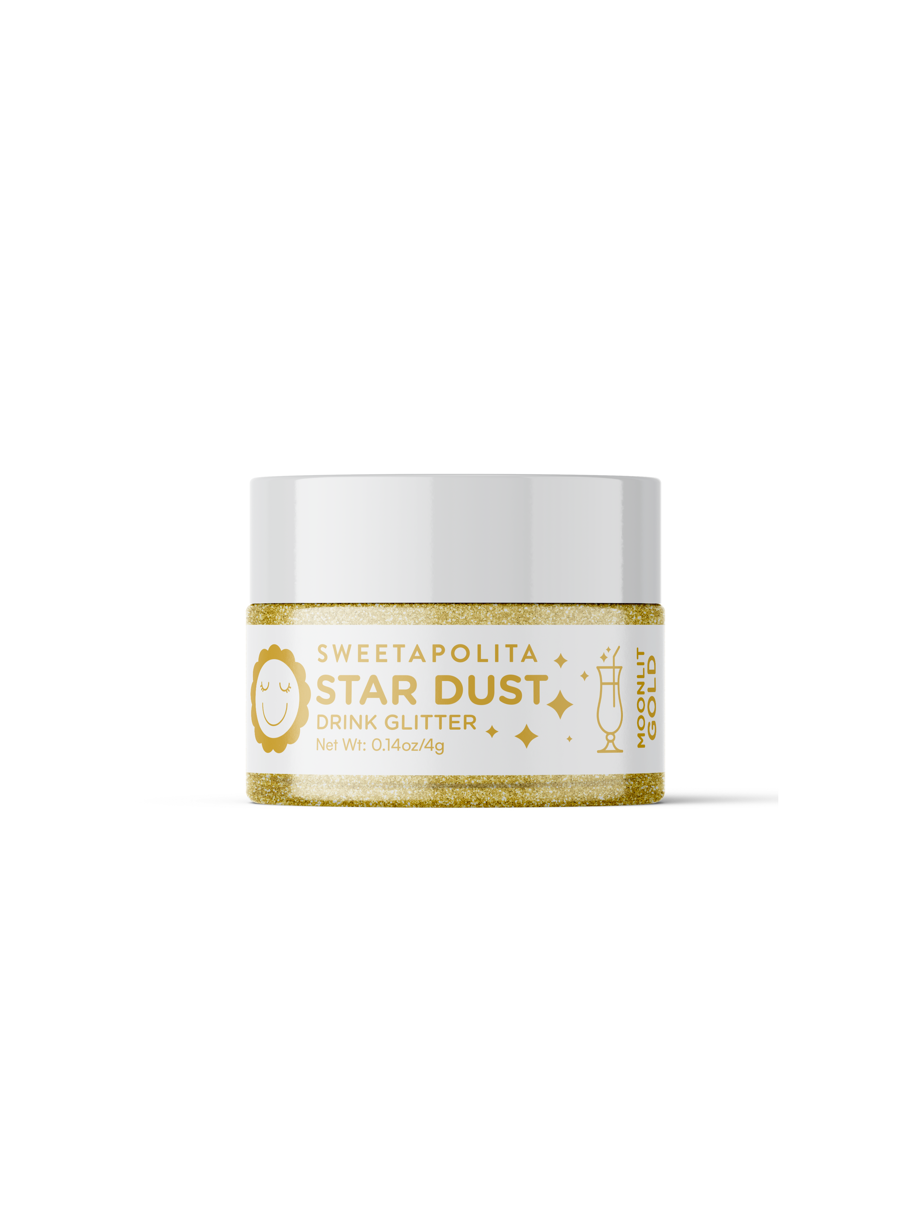 Moonlit Gold  Star Dust Edible Drink Glitter - US