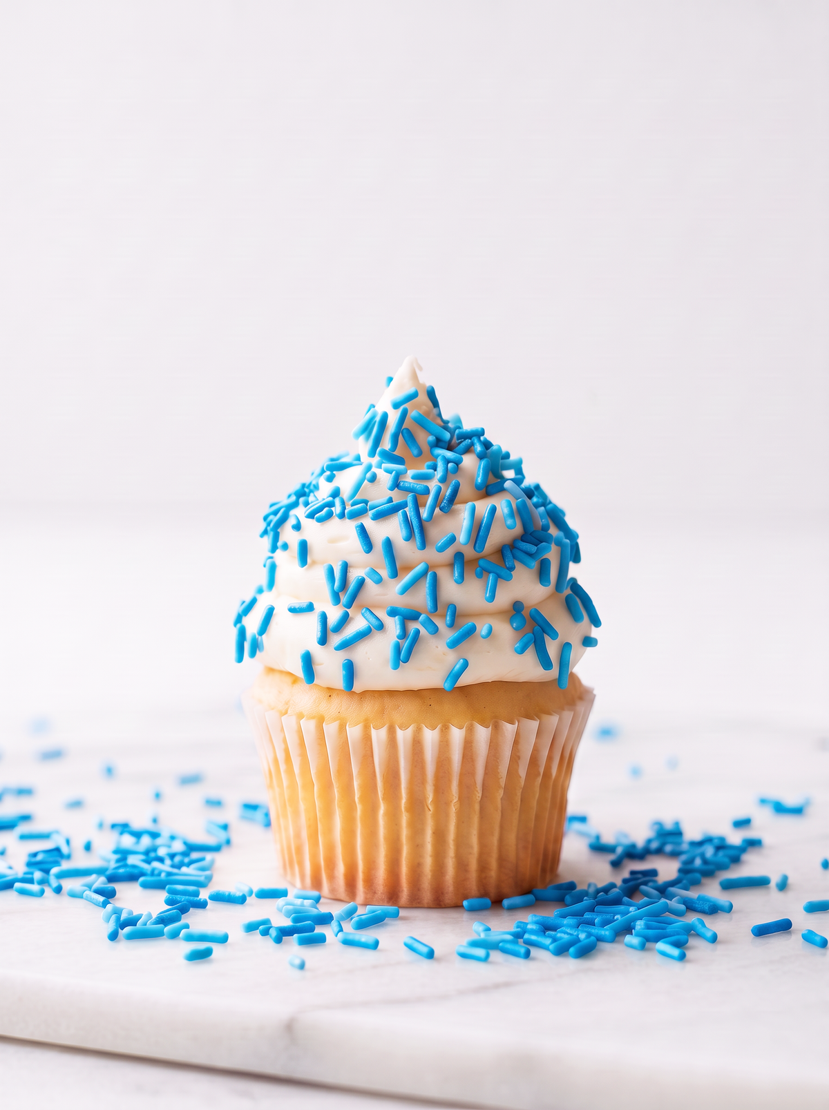 Natural Blue Crunchy Sprinkles