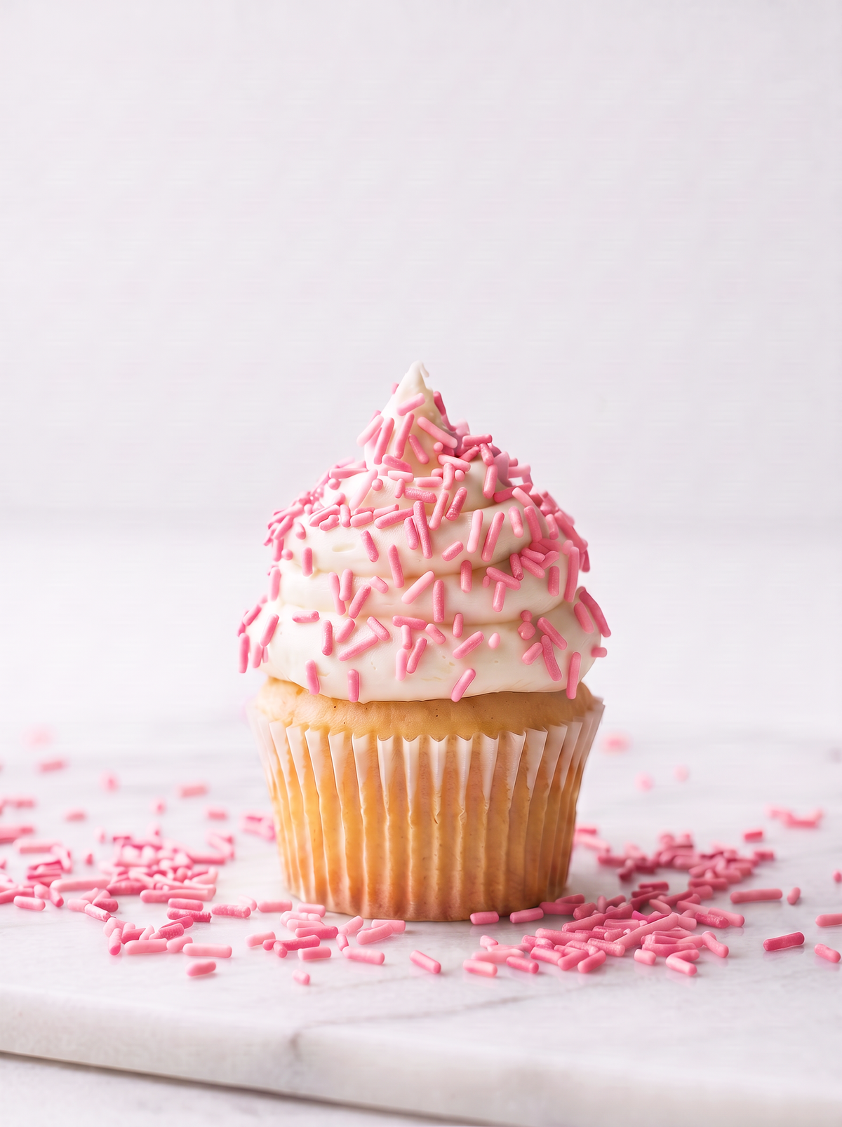 Natural Pink Crunchy Sprinkles