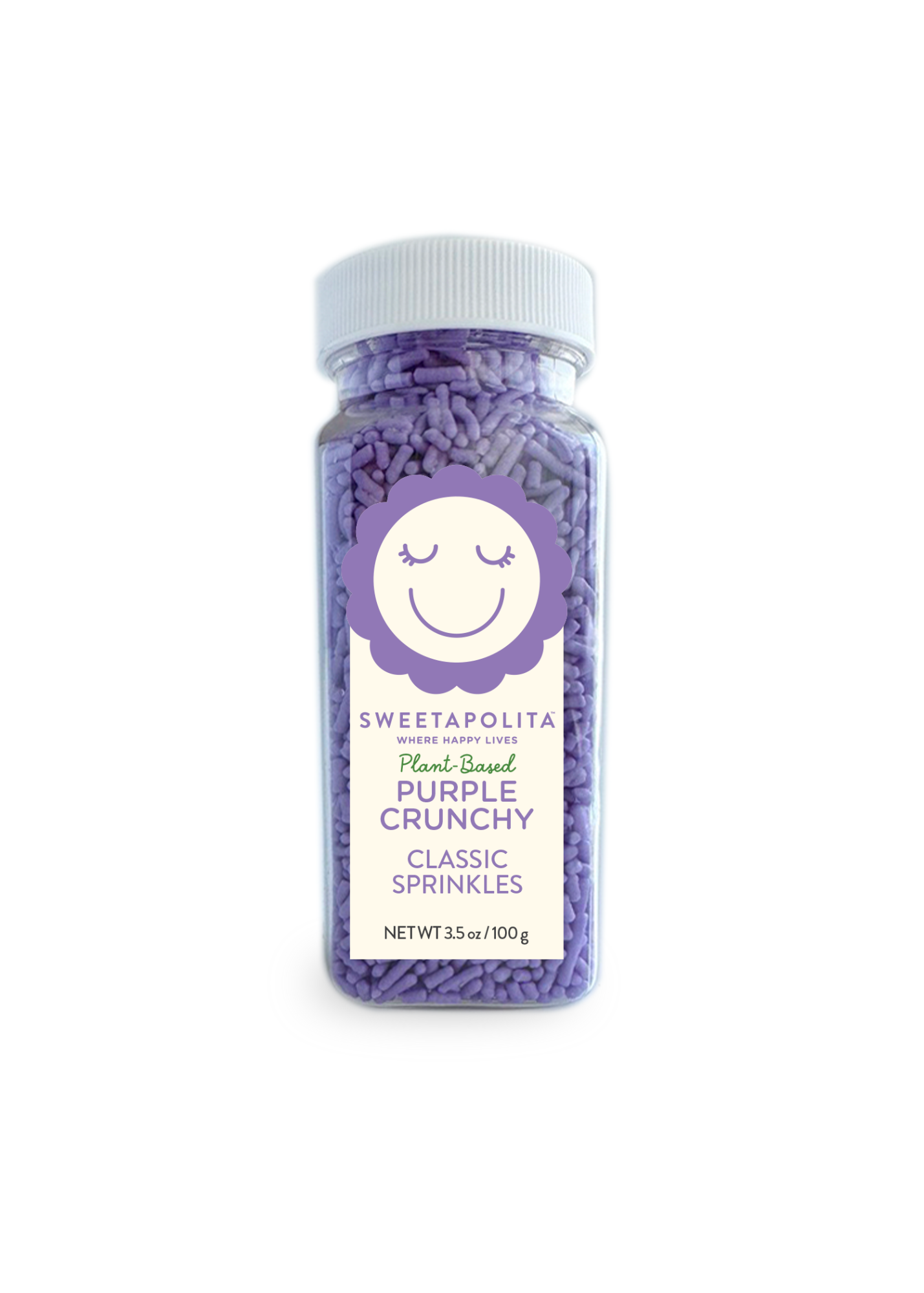 Natural Purple Crunchy Sprinkles | Plant-Based - US