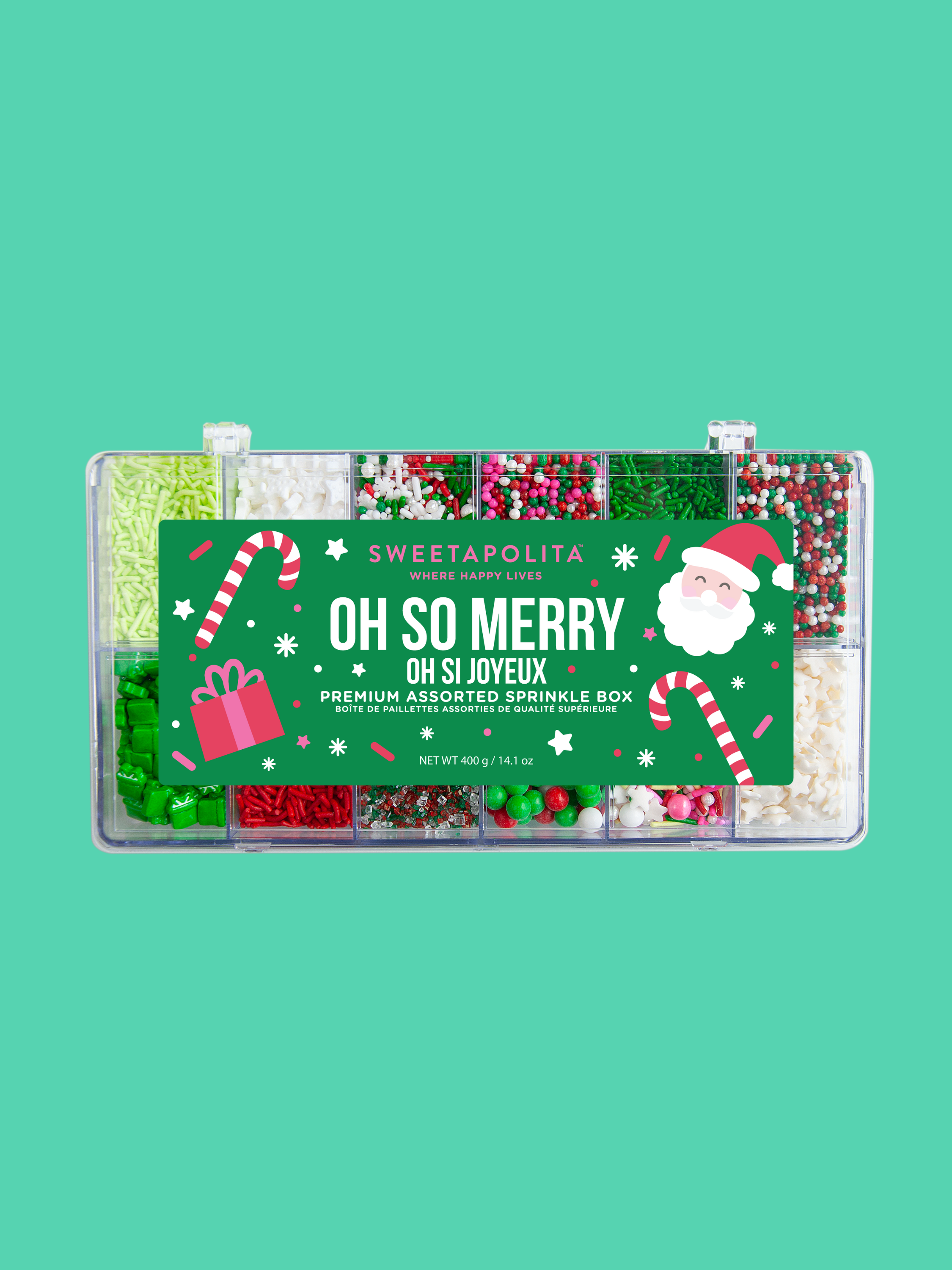 Oh So Merry Assorted Sprinkle Box 400g - US