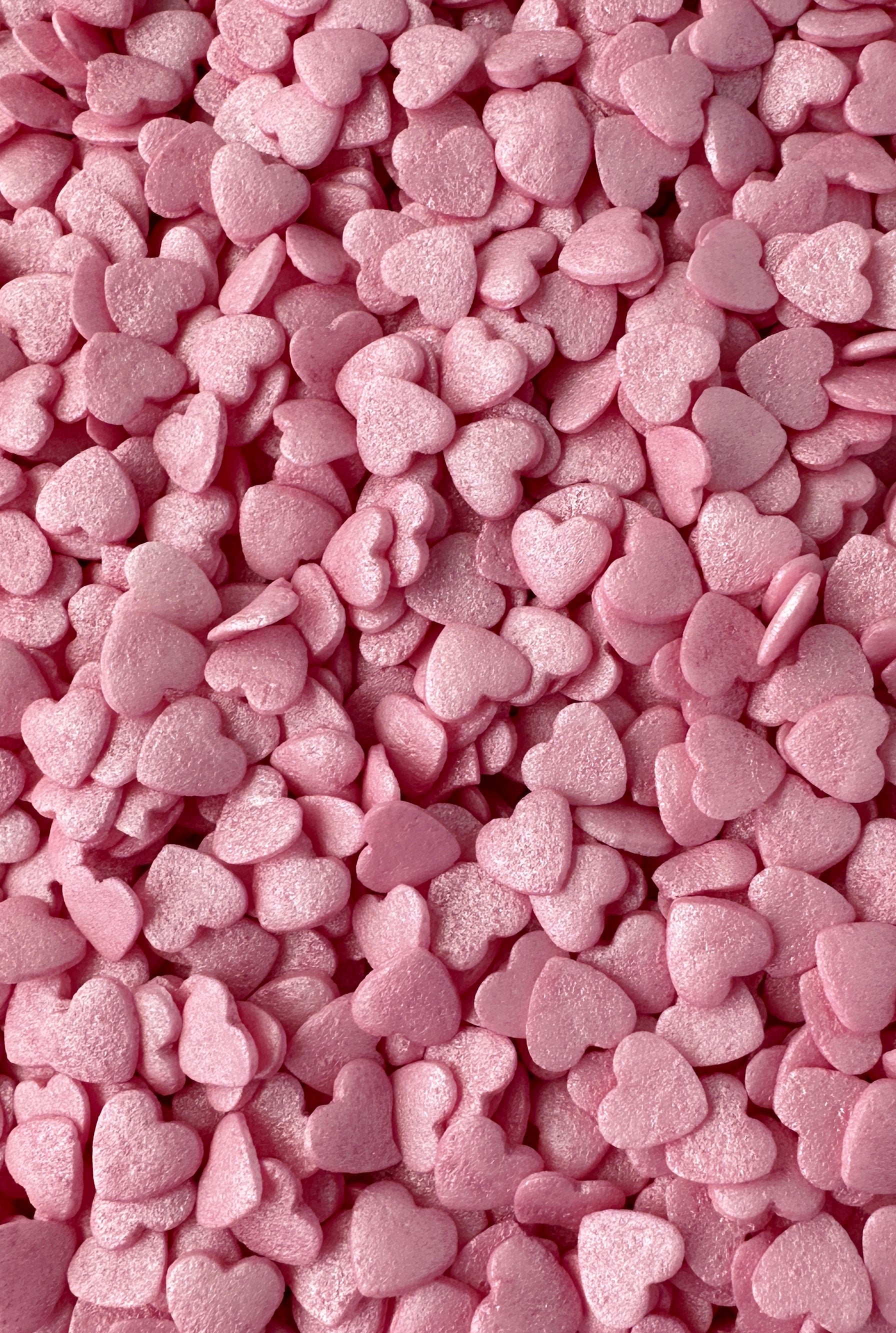 Pink Shimmer Heart Confetti - US