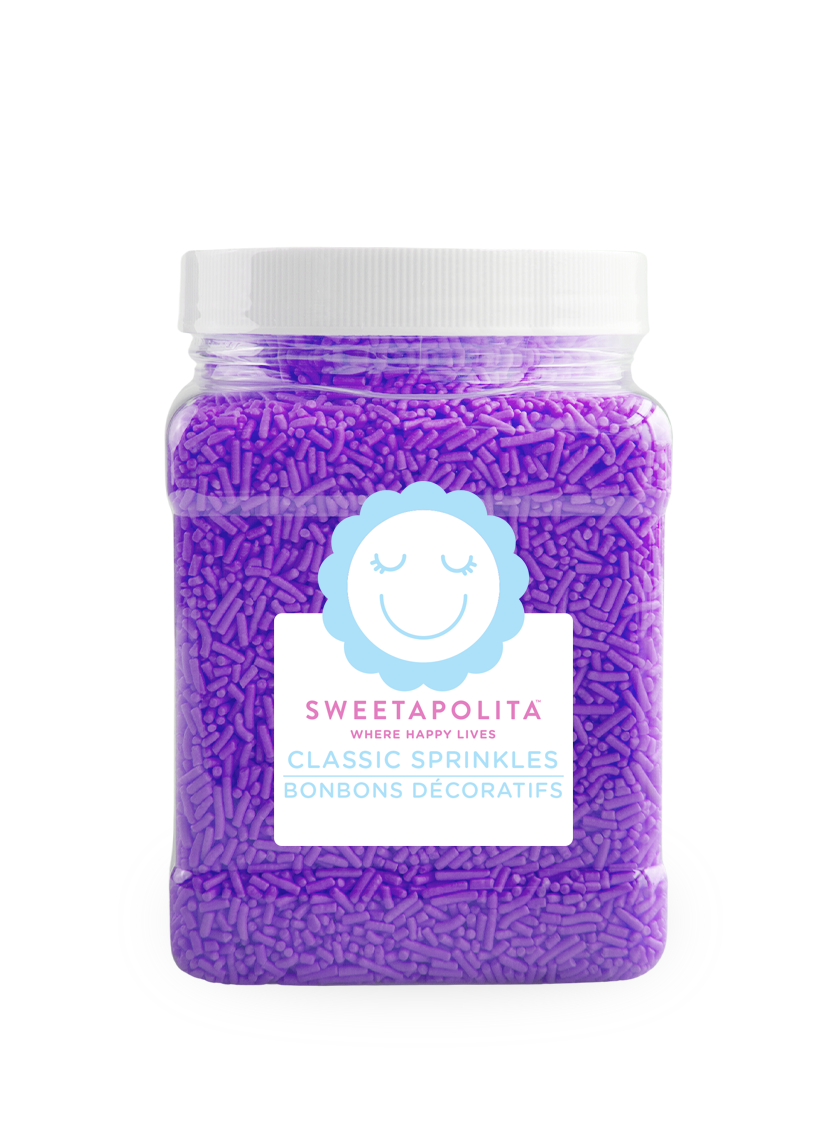 Purple Crunchy Sprinkles - US