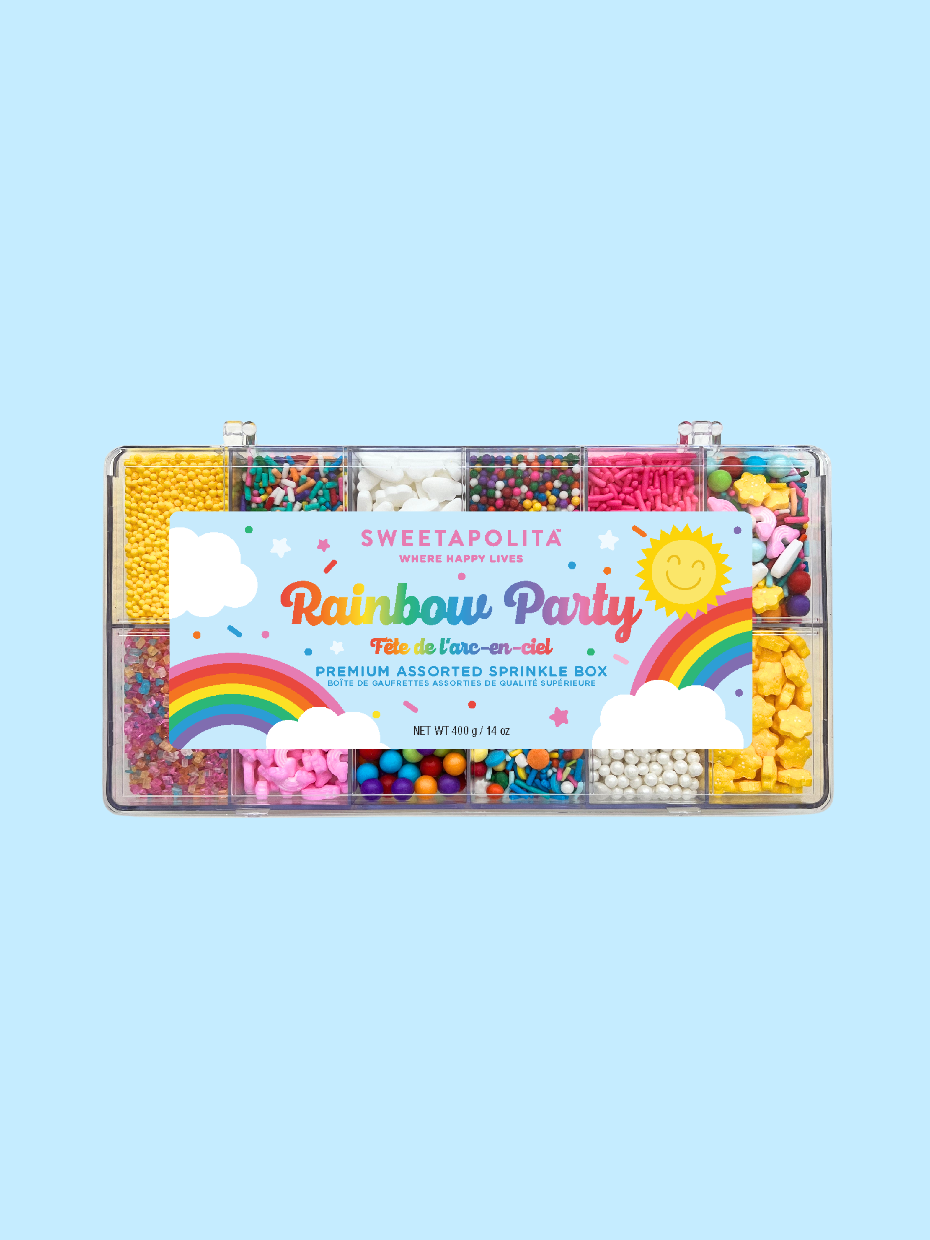 Rainbow Party Premium Assorted Sprinkle Box 400g - US