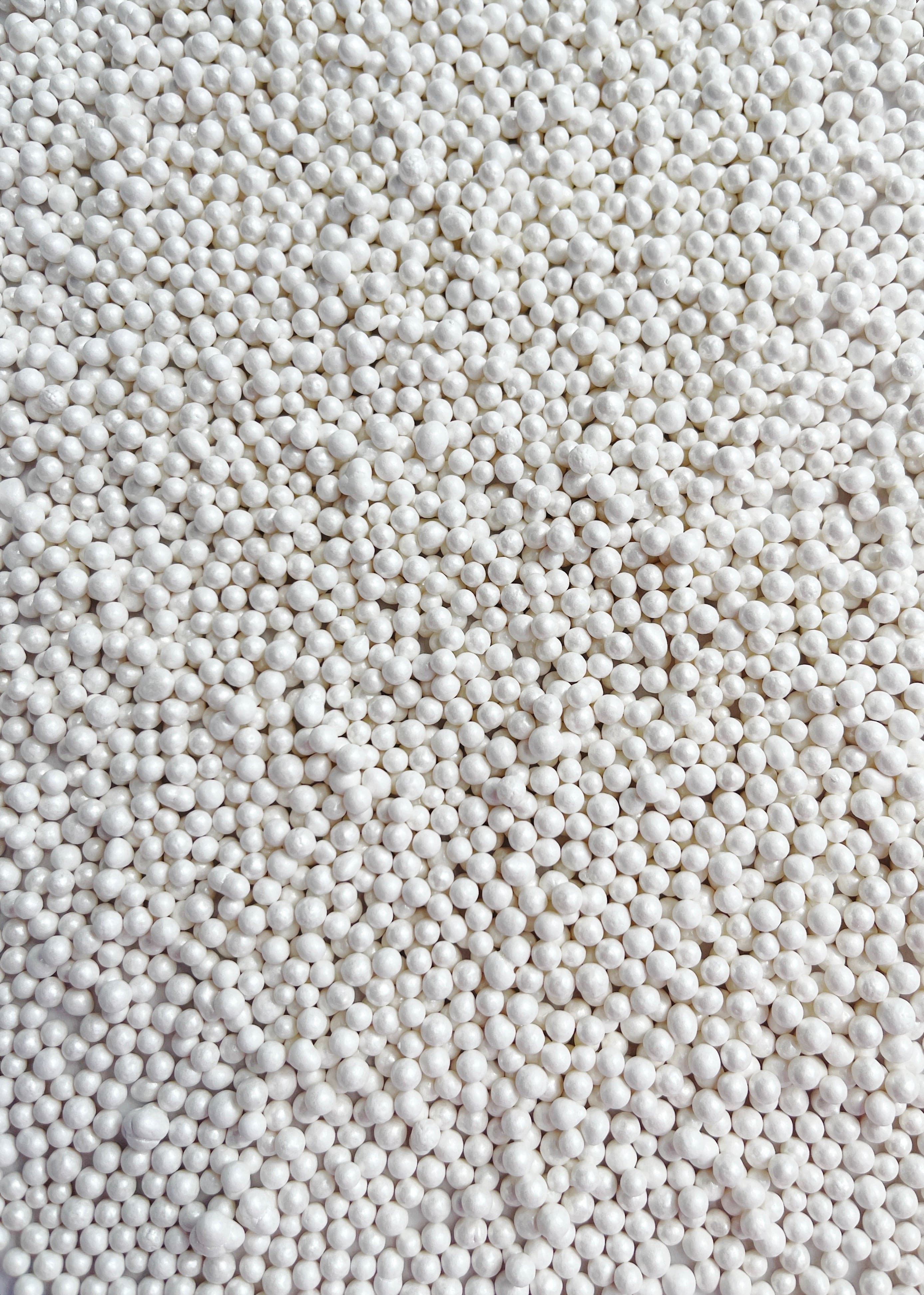 White Shimmer Pearls Bulk
