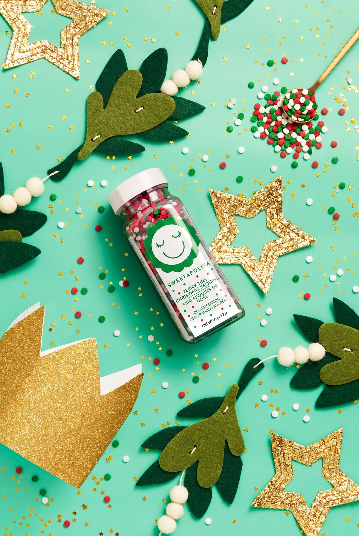 Teeny Tiny Christmas Sequins