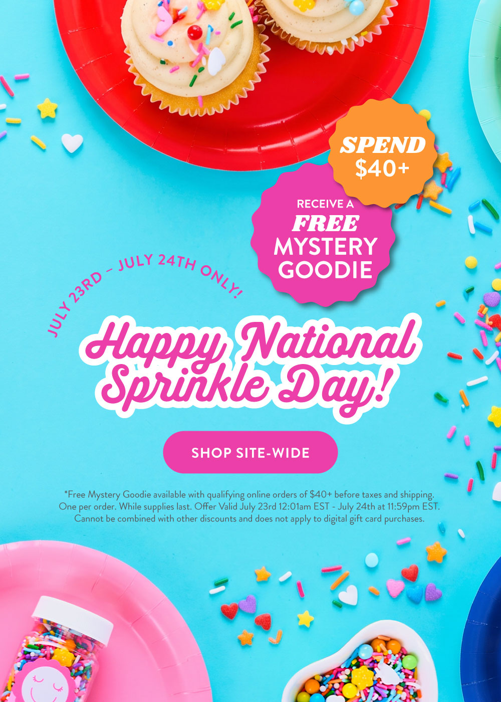National Sprinkle Day Promo 2026