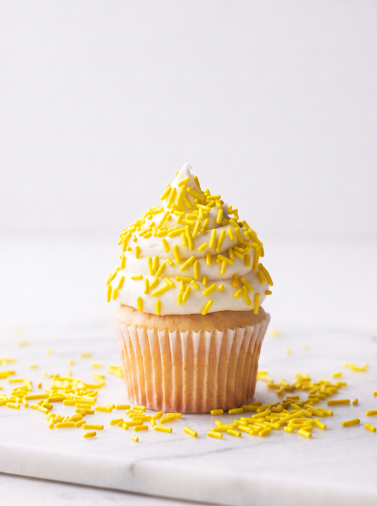Bright Yellow Crunchy Sprinkles