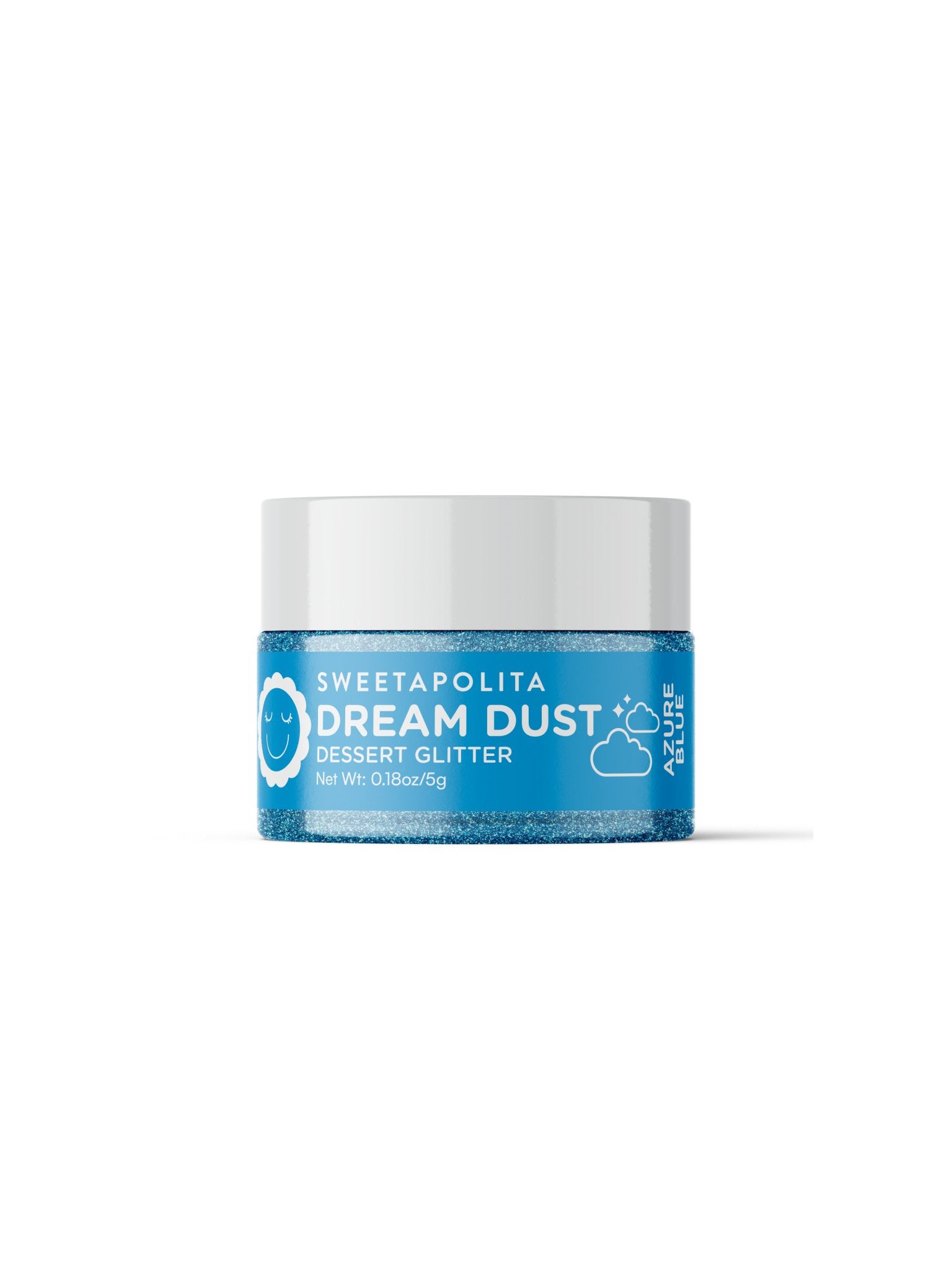 Azure Blue | Dream Dust Edible Drink + Dessert Glitter - US - Sweetapolita