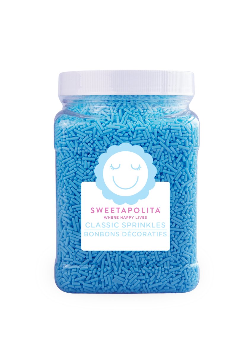 Blue Crunchy Sprinkles - US - Sweetapolita