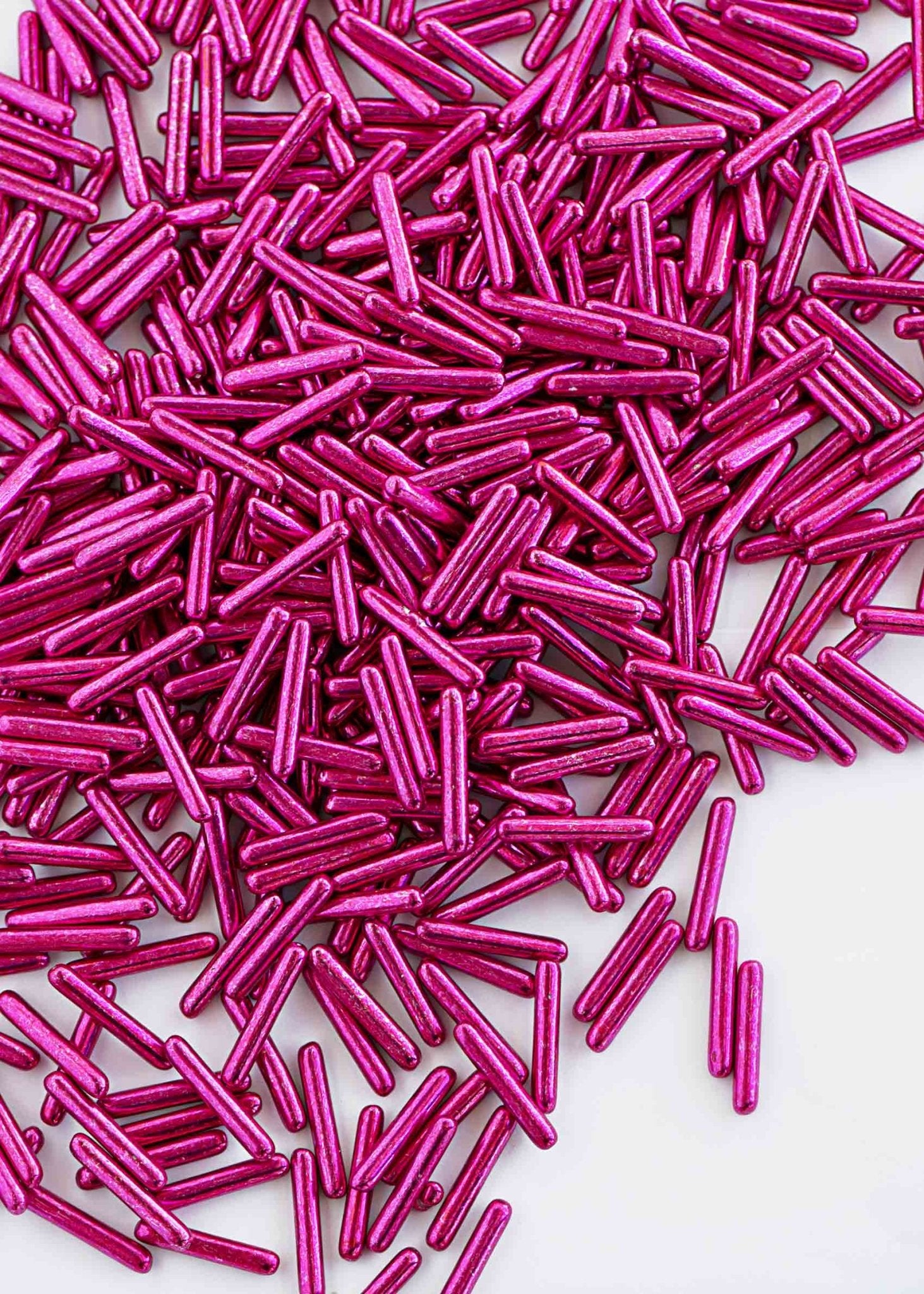 Bright Pink Metallic Rods - US - Sweetapolita